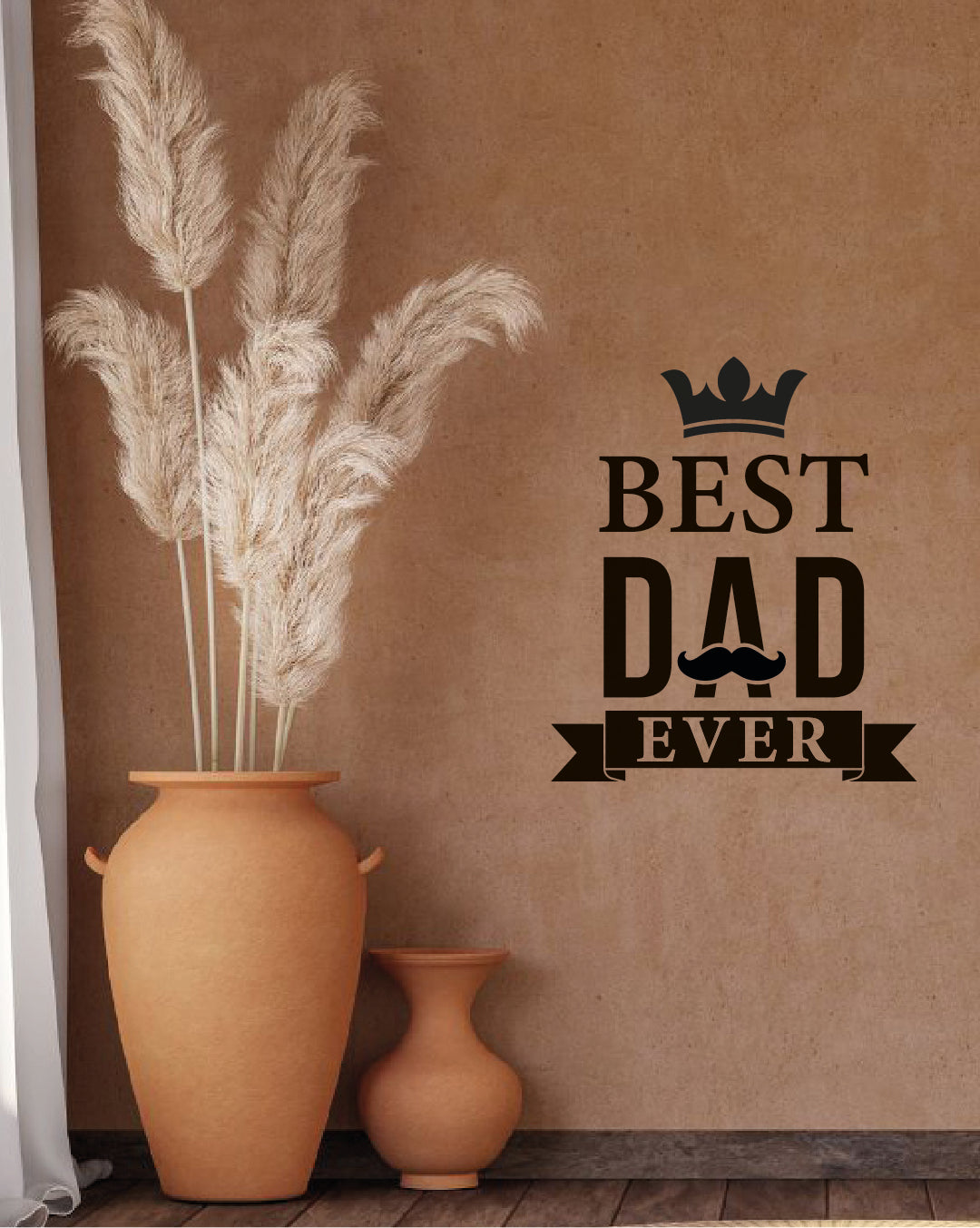 Scritta da parete adesiva Best Dad